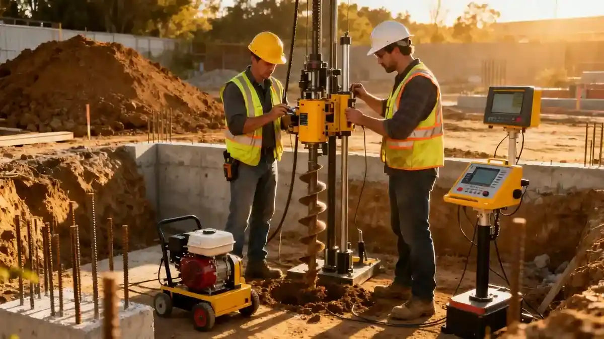 Trabajo geotécnico en Jerez